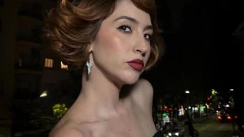 Las primeras imágenes de Sofía Gala interpretando a su madre