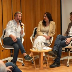 Félix y Uceda analizaron la situación económica junto a Hernán Letcher