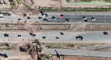 Terminó la obra de emergencia en el Acceso Sur 