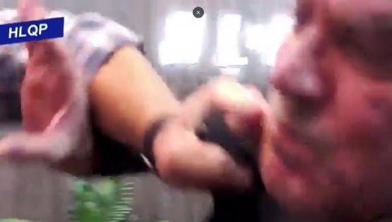 Un conductor y un sindicalista terminaron a las piñas en un canal de streaming