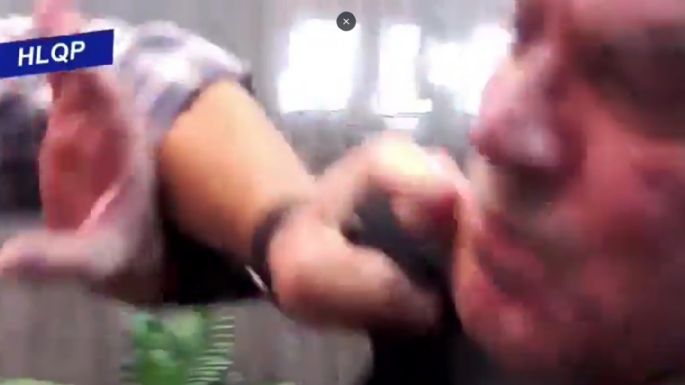Un conductor y un sindicalistas terminaron a las piñas en un canal de streaming