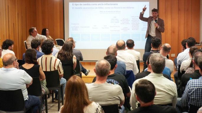 Félix y Uceda analizaron la situación económica junto a Hernán Letcher