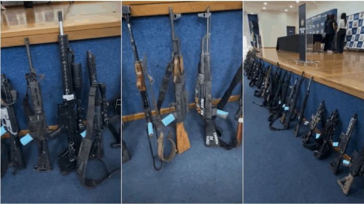 Hallaron un fusil FAL de las Fuerzas Armadas argentinas en el arsenal del Comando Vermelho
