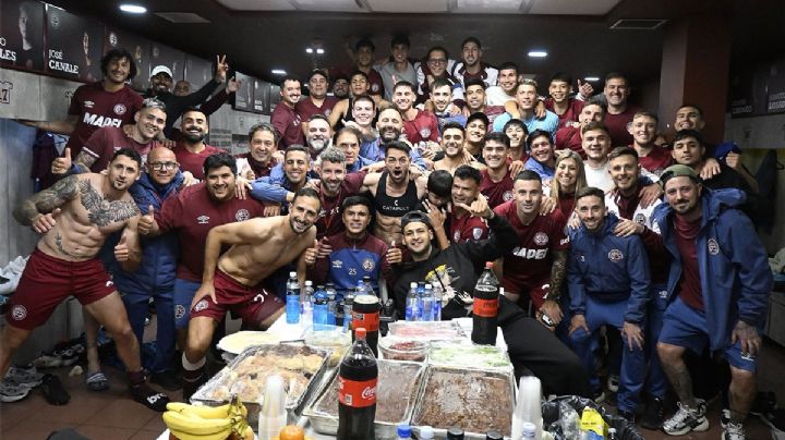 Pellegrino, tras clasificar a Lanús a la final de la Sudamericana, se acordó de Maradona
