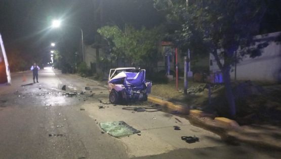 Un hombre murió y otro está grave tras un fuerte choque en Guaymallén