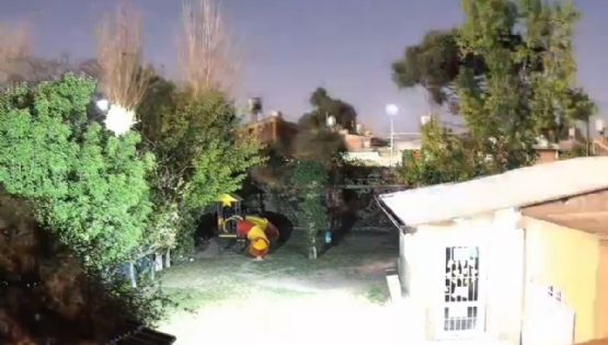 Un meteoro iluminó el cielo nocturno en Mendoza
