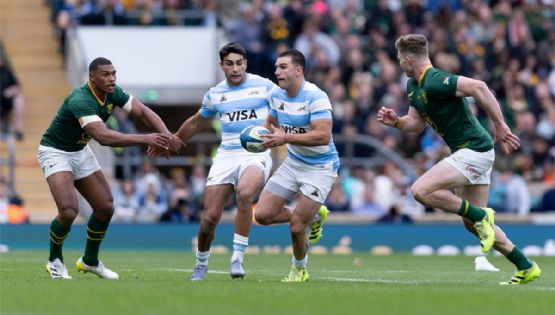 Los Pumas cayeron ante Sudáfrica, que ganó el Rugby Championship