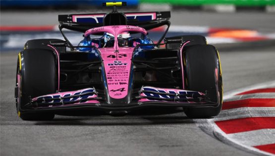 Colapinto tuvo una buena largada pero terminó decimosexto en Singapur