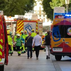Se desmoronó un edificio en Madrid y hay al menos tres heridos y cuatro desaparecidos