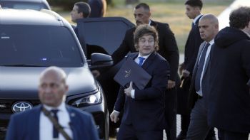 Milei llegó a Estados Unidos para participar del America Business Forum