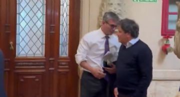 Facundo Manes denunció amenazas por parte de Menem, pero un video lo desmiente 