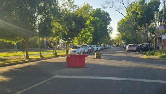 Carrera de obstáculos: el peligro vial latente desde hace más de medio año