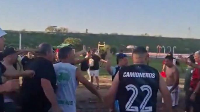 Dos facciones de Camioneros se enfrentaron en una batalla campal