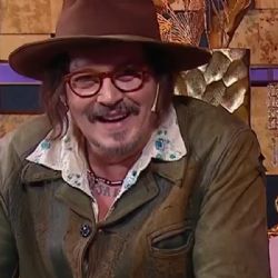 Johnny Deep, en el living de Vero Lozano: “Soy con contrabandista de empanadas”