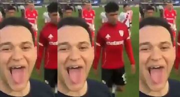 El hincha de Boca agredido por Salas recibió una sanción de 2 años