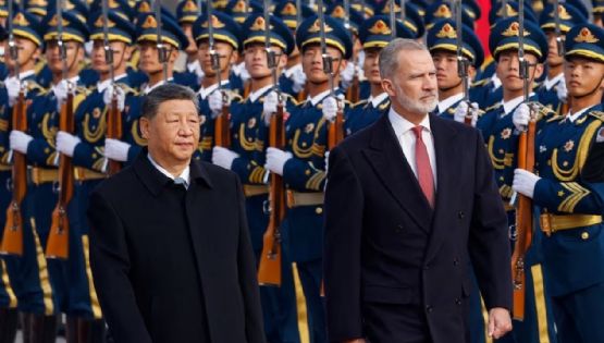 Xi Jinping recibió al rey de España en Pekín