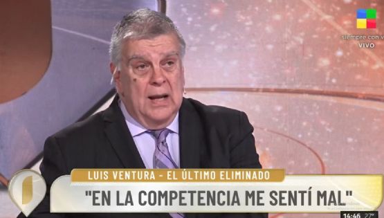 Luis Ventura habló de su paso por MasterChef: “En la competencia la pasé mal”