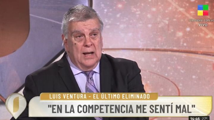 Luis Ventura habló de su paso por MasterChef: “En la competencia la pasé mal”