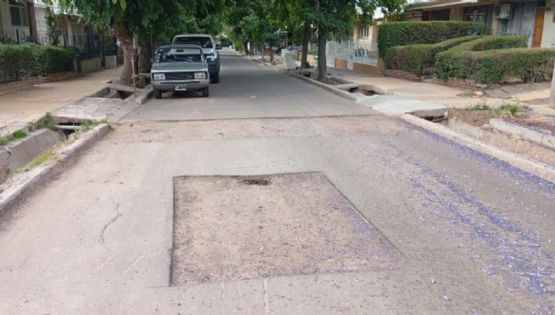 Obras a medias: repararon una pérdida, pero dejaro la calle rota