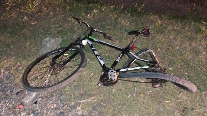 Tragedia en San Rafael: un ciclista murió tras ser atropellado en ruta 143