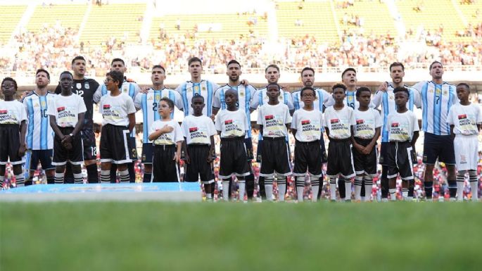 Discreta victoria de la Selección argentina en Angola con uno de Messi