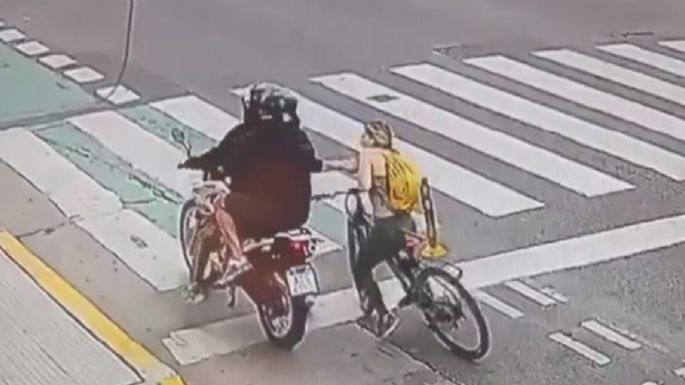 Una turista rusa se defendió del robo de dos motochorros en Palermo