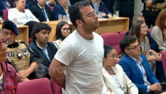 Sin inmutarse: así recibió el veredicto César Sena