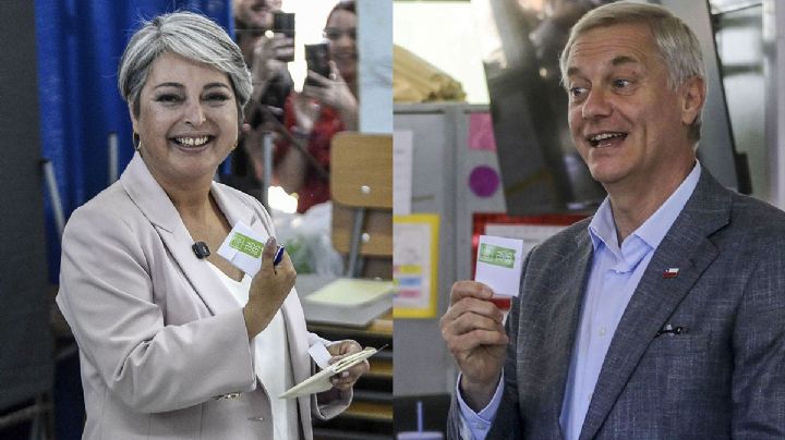 Jeannete Jara y José Kast van a un balotaje el 14 de diciembre