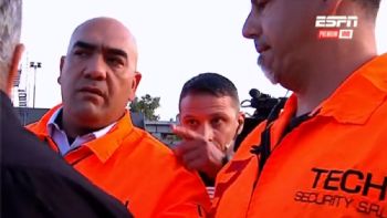 Del árbitro al técnico de Huracán: "Ya vamos a hablar y te voy a romper todo"