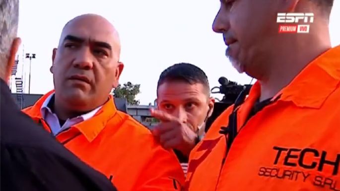 Del árbitro al técnico de Huracán: "Ya vamos a hablar y te voy a romper todo"