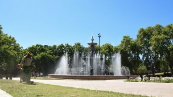 Martes de mucho calor y alerta por vientos fuertes