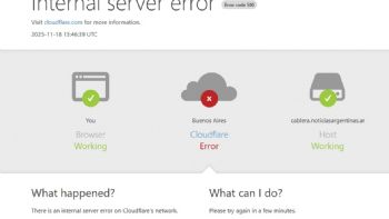 Caída global de Cloudflare: Canva, X y miles de webs no funcionan