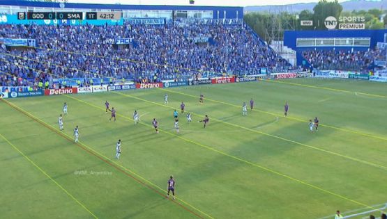 Godoy Cruz, perjudicado ante San Martín de San Juan, sigue sin ganar en el Gambarte