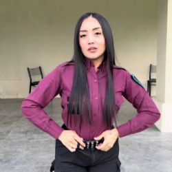 Indecorosa: pasaron a disponibilidad a “policía tiktokera hot”