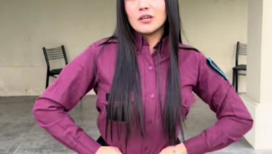 Indecorosa: pasaron a disponibilidad a “policía tiktokera hot”