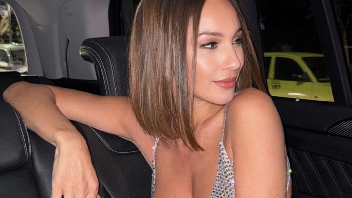 Pampita lució un radical cambio de look