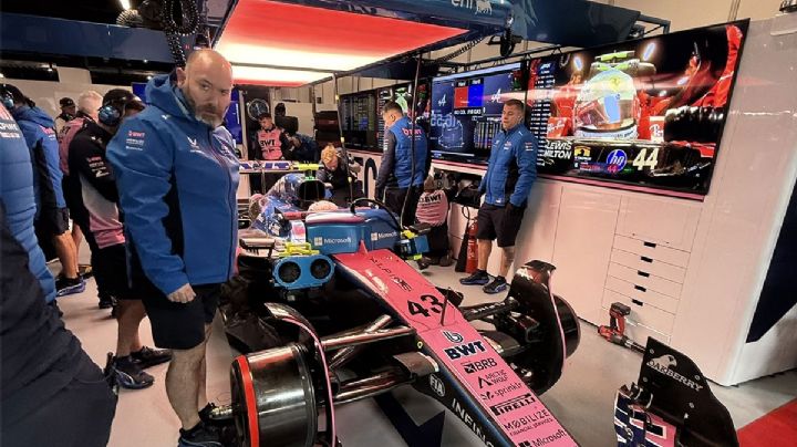 Colapinto finalizó último en las prácticas libres 1 del GP de Las Vegas