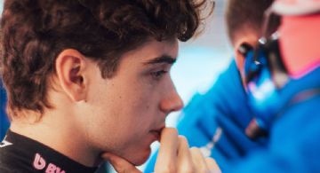 Colapinto se lamentó por su última vuelta en la clasificación: “Una pena”