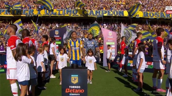 Estudiantes le hizo el pasillo a Rosario Central... ¡de espaldas!