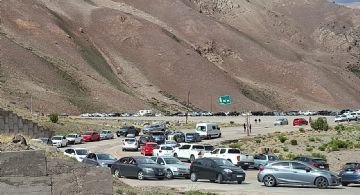 Fin de semana caótico: nuevo accidente en el Paso a Chile