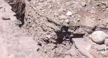 Por una obra inconclusa, los vecinos quedaron atrapados en Maipú