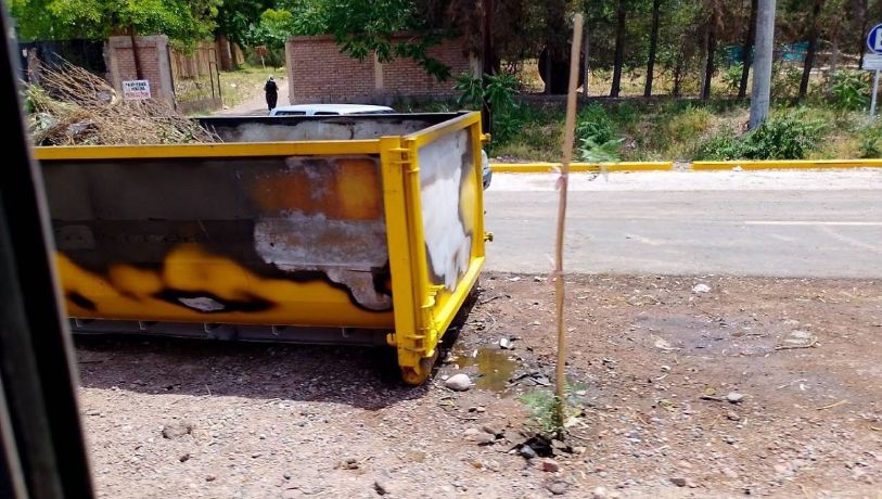 Vandalismo y crueldad: un perro murió quemado tras el incendio de un contenedor