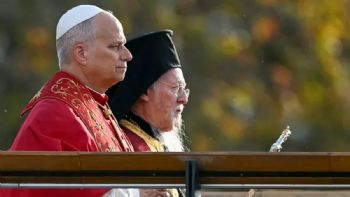 A 1.700 años del primer Concilio, el Papa León XIV pidió la reconciliación de los cristianos