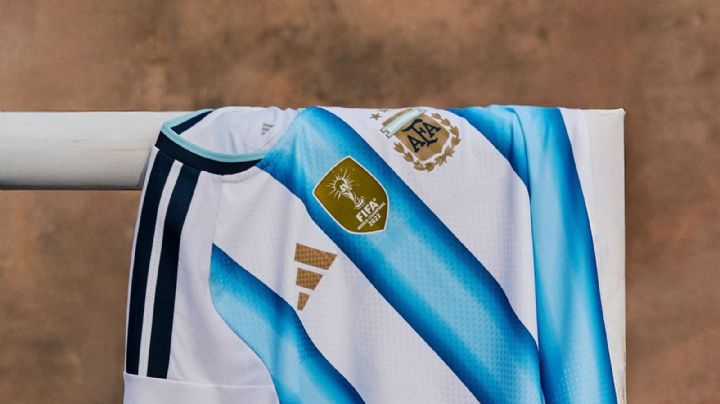 Con esta camiseta jugará la Selección Argentina el Mundial 2026