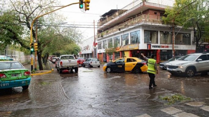 Alerta naranja por fuertes tormentas en Mendoza
