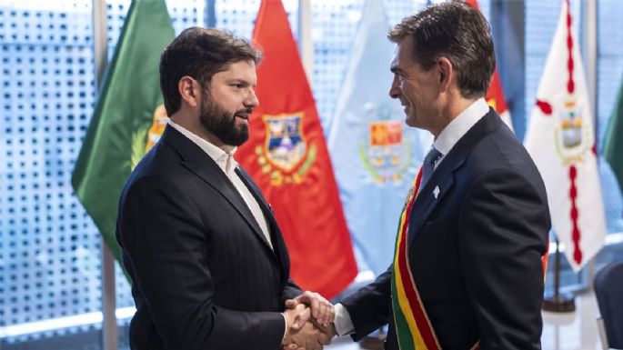 Boric y Paz iniciaron una nueva etapa tras 19 años sin cumbres Chile-Bolivia