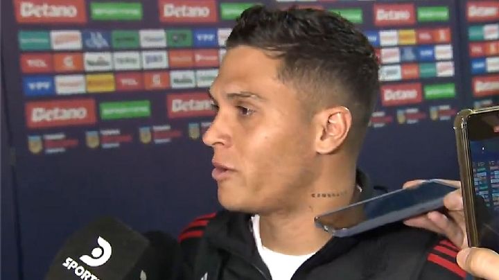 Quintero, enojado con un periodista tras la derrota de River: "Jamás le haría la cama a un DT"