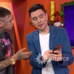 L-Gante increpó a un periodista en vivo y se vivió un incómodo momento 