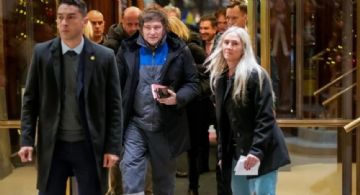 Milei viajó a Oslo para apoyar a Machado, quien no llegó a la ceremonia