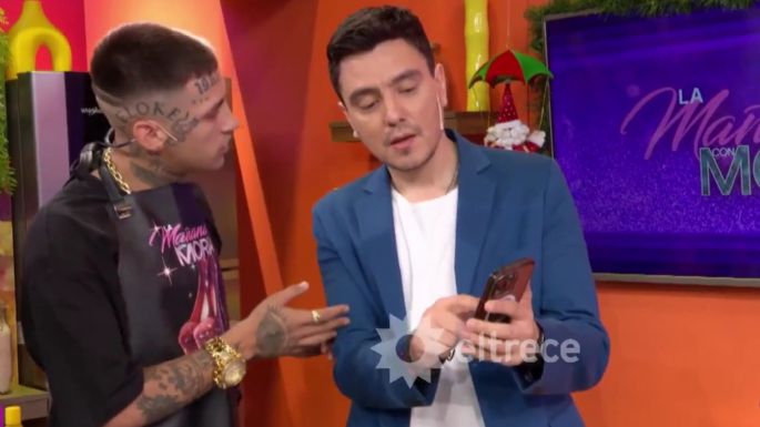 L-Gante increpó a un periodista en vivo y se vivió un incómodo momento 